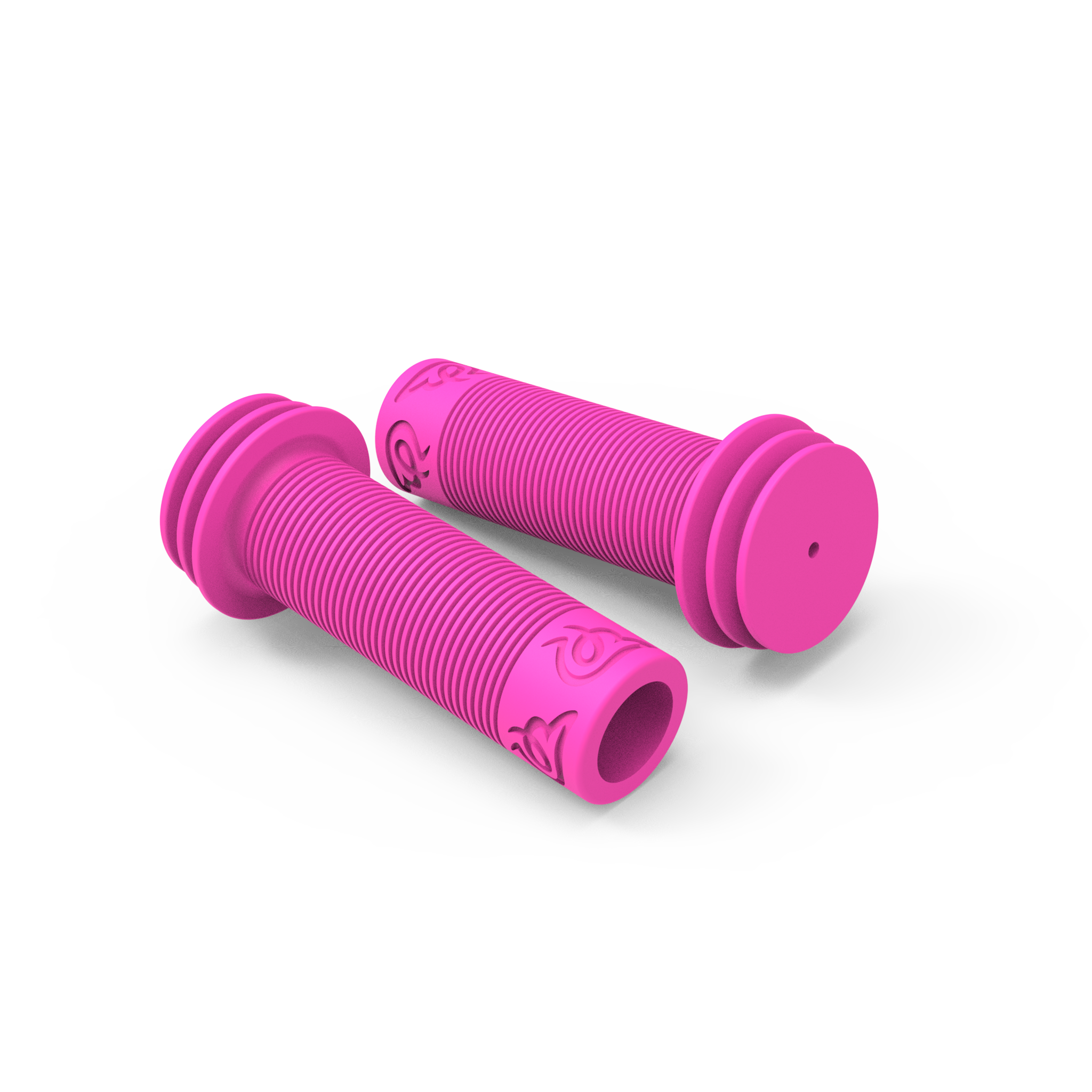 22mm Handlebar grips - Pink