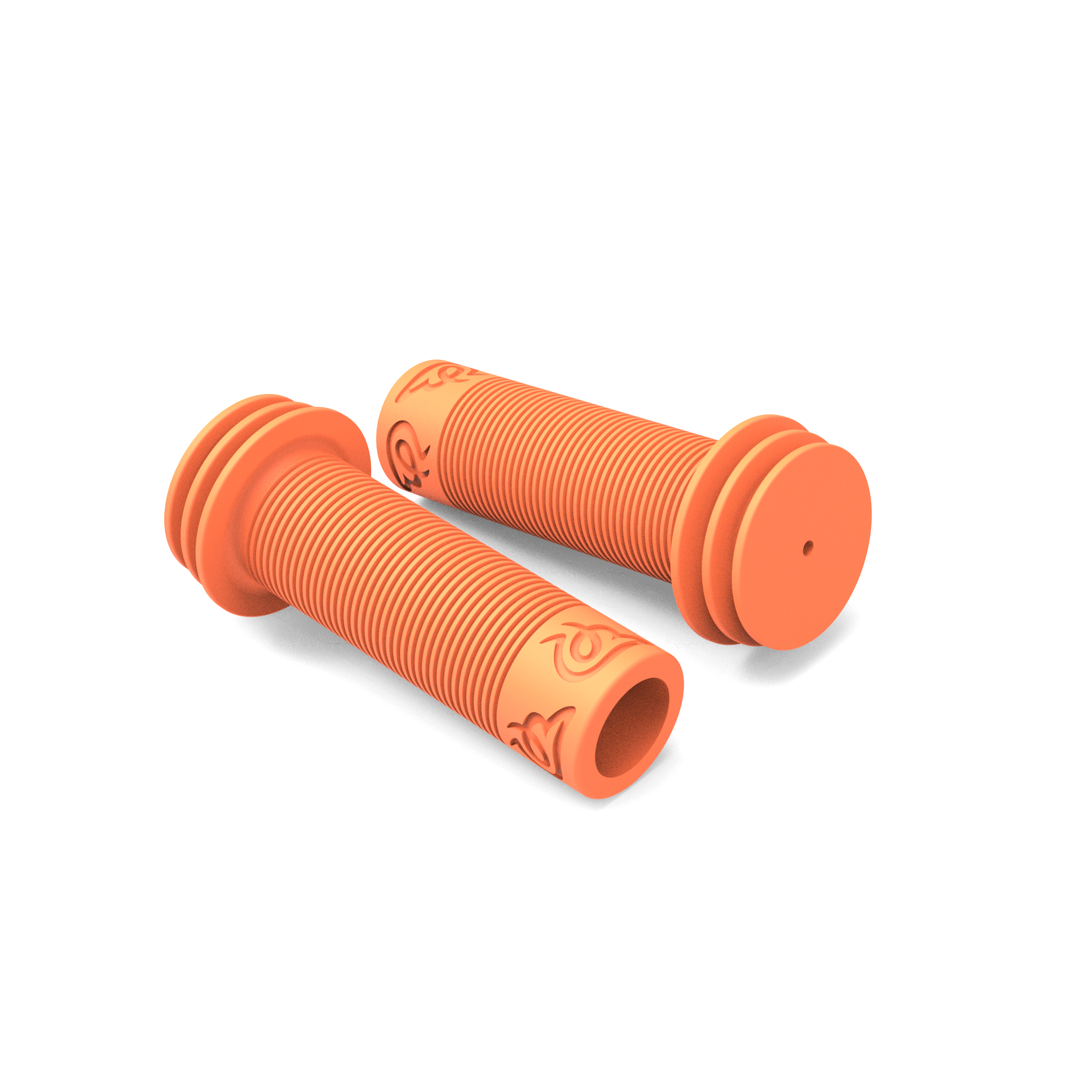 22mm Handlebar grips - Orange