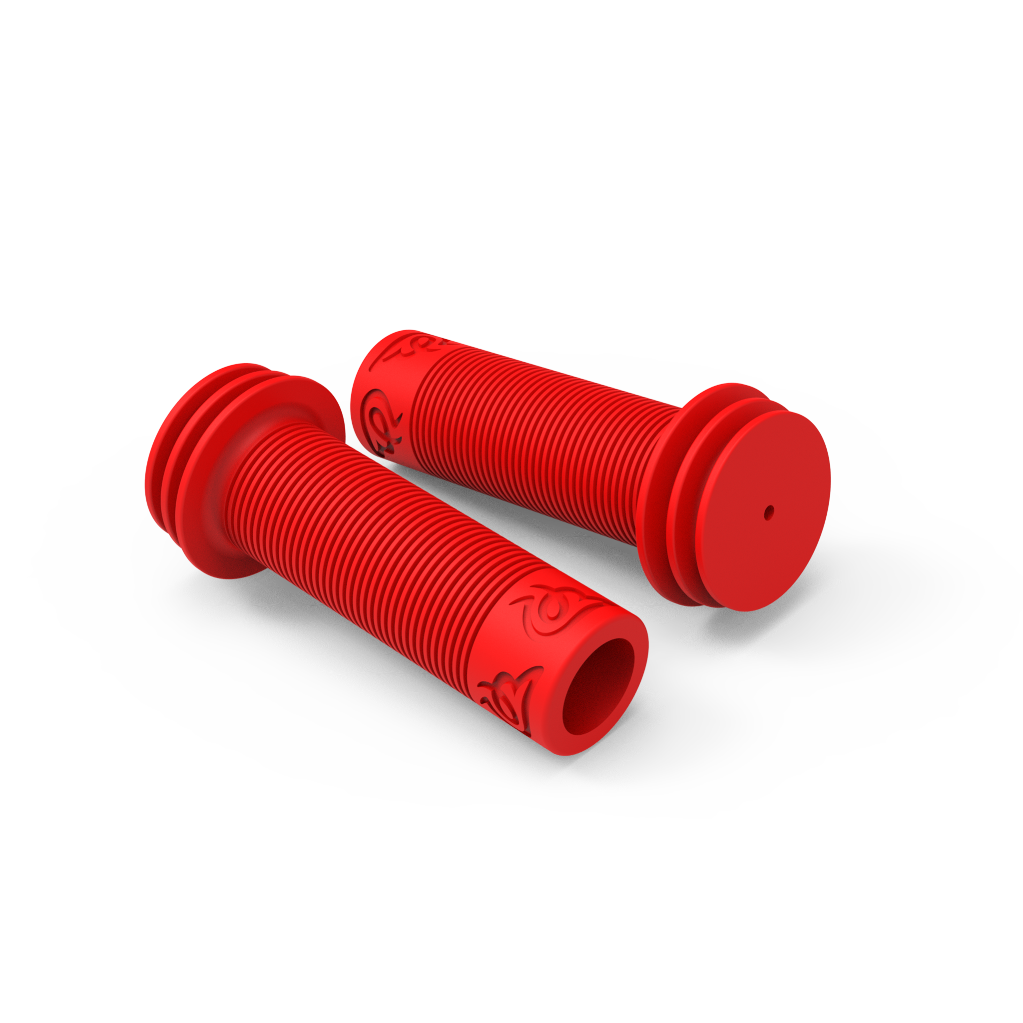 ER Handlebar grips - 100MM - Red