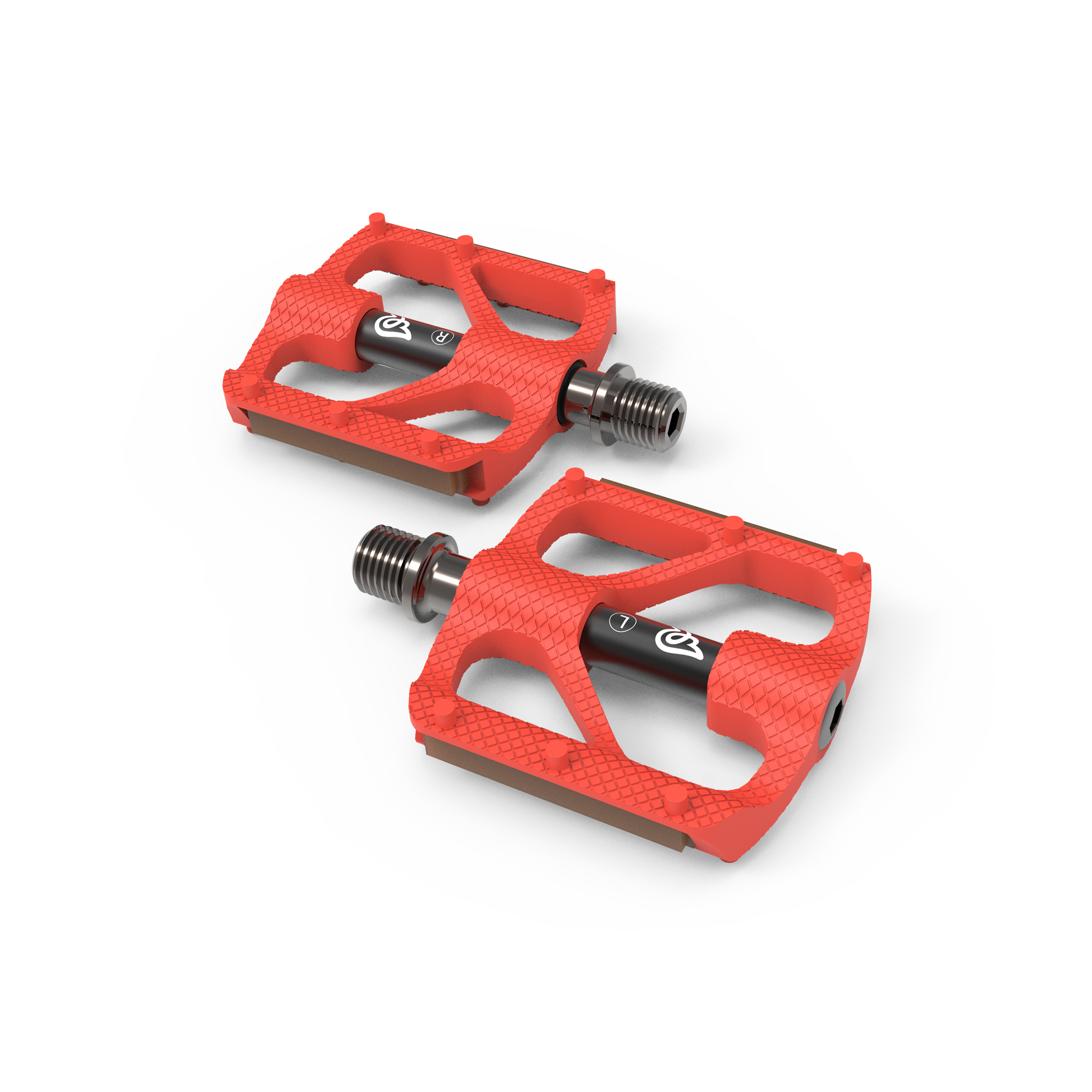Early Rider P1 Resin Platform Pedals Red Early Rider CH
