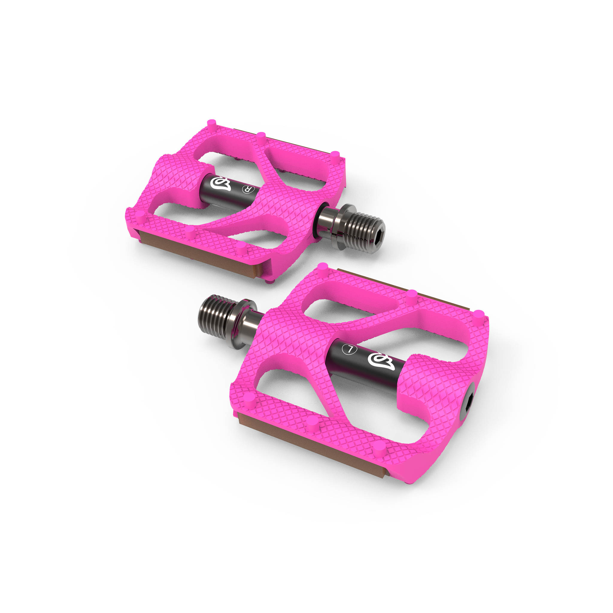 Pink bmx pedals deals